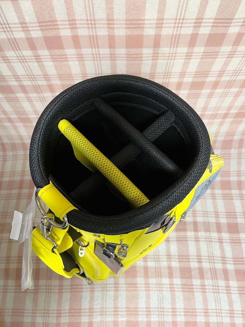 MUNSINGWEAR イエロー キャディバッグ