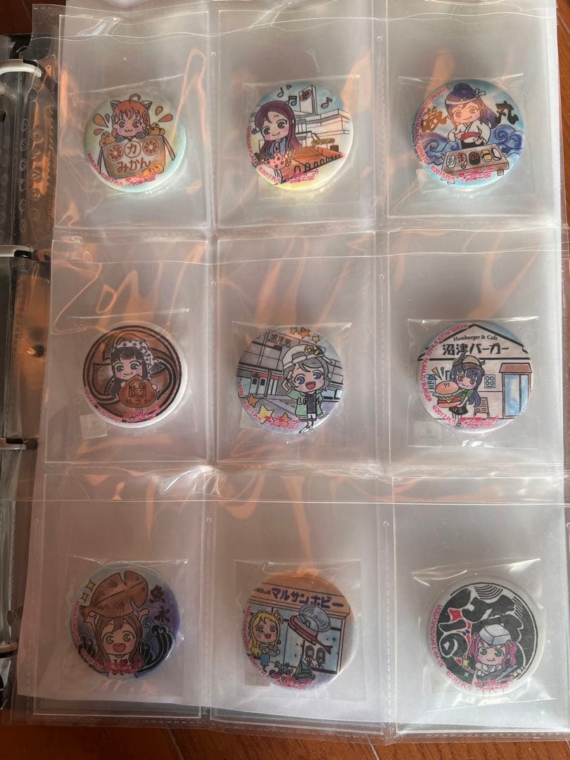 まちあるき缶バッジ　118点