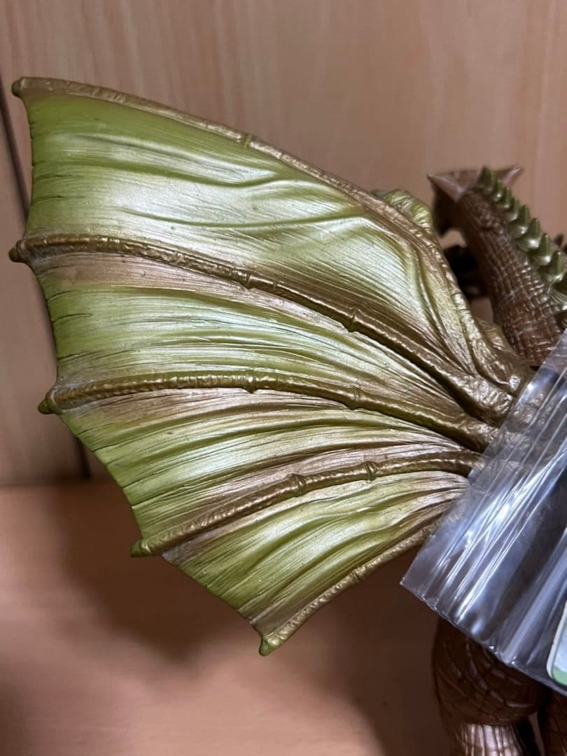 ☆バンダイソフビ東宝怪獣シリーズ☆白亜紀型キングギドラ1998タグ付き☆ゴジラ②