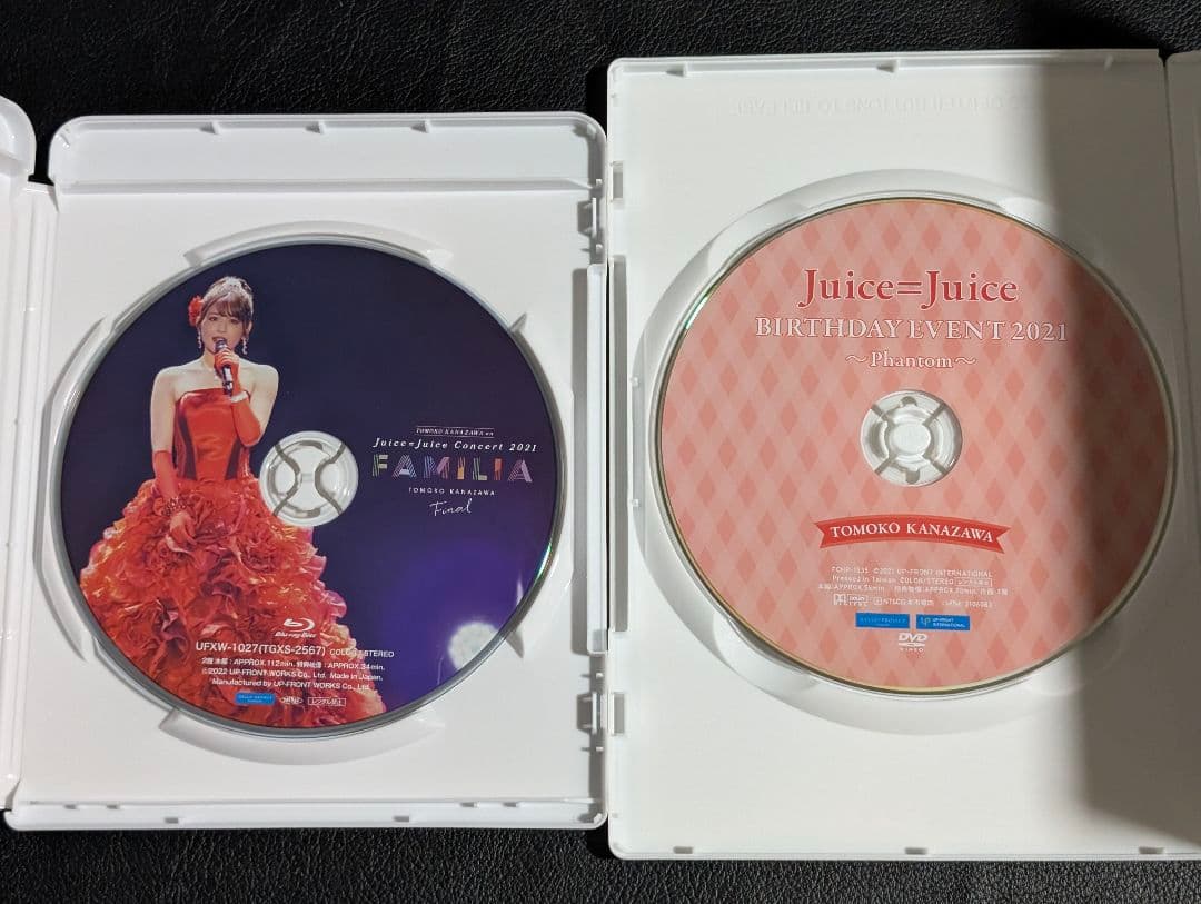 金澤朋子onソロアングルBlu-ray 2021 バースデーイベントDVD