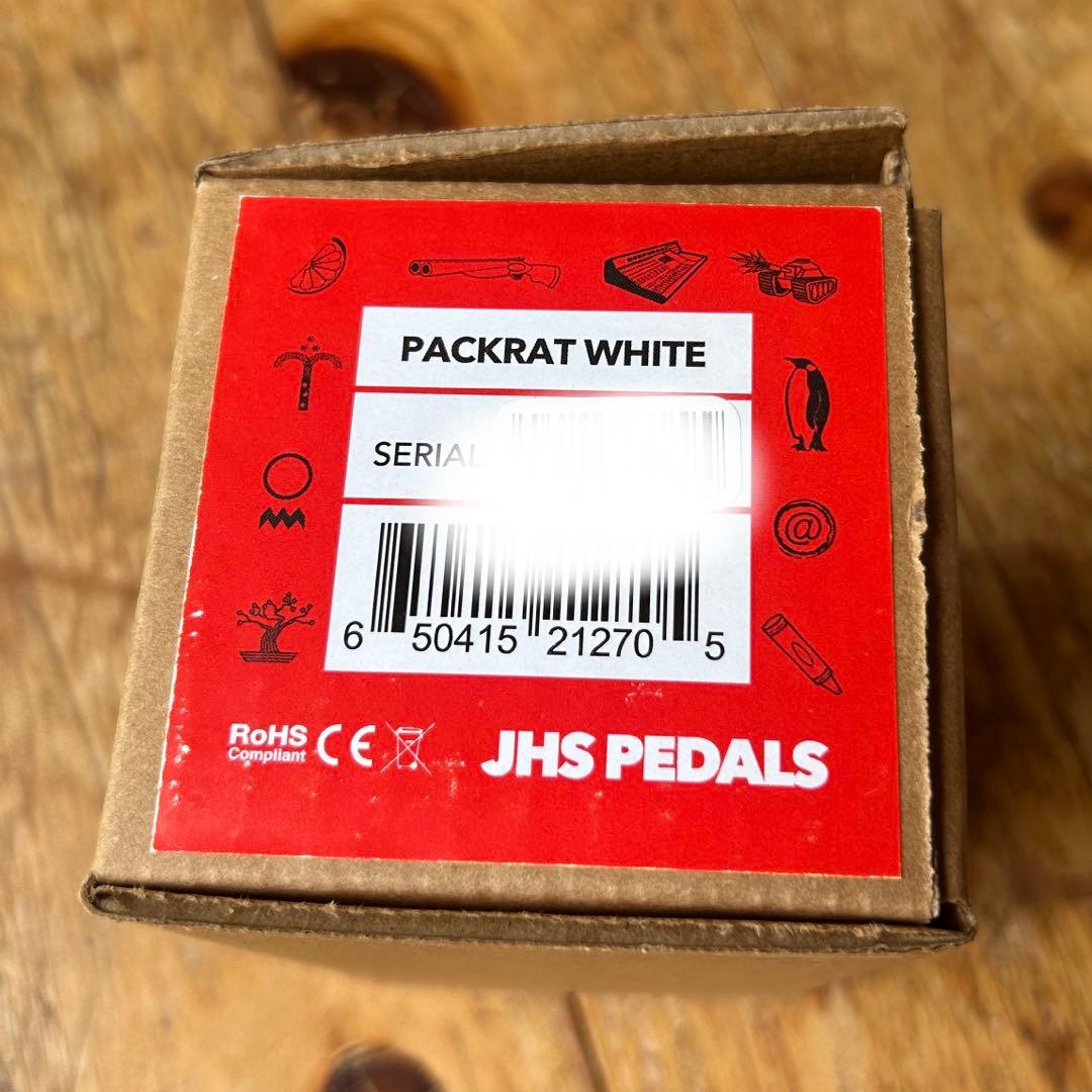JHS Pedals Pack RAT 白 ギターエフェクター