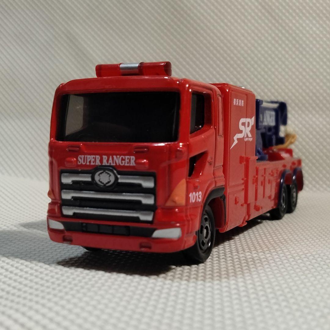 ★商談中★　5492 ロングトミカ 横浜消防 SR 日野プロフィアけん引車