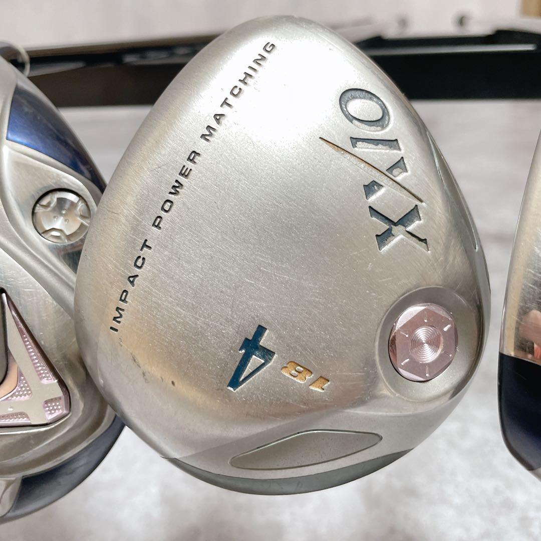 XXIO ゼクシオ レディース ウッド 3本セット FLEX L MP600