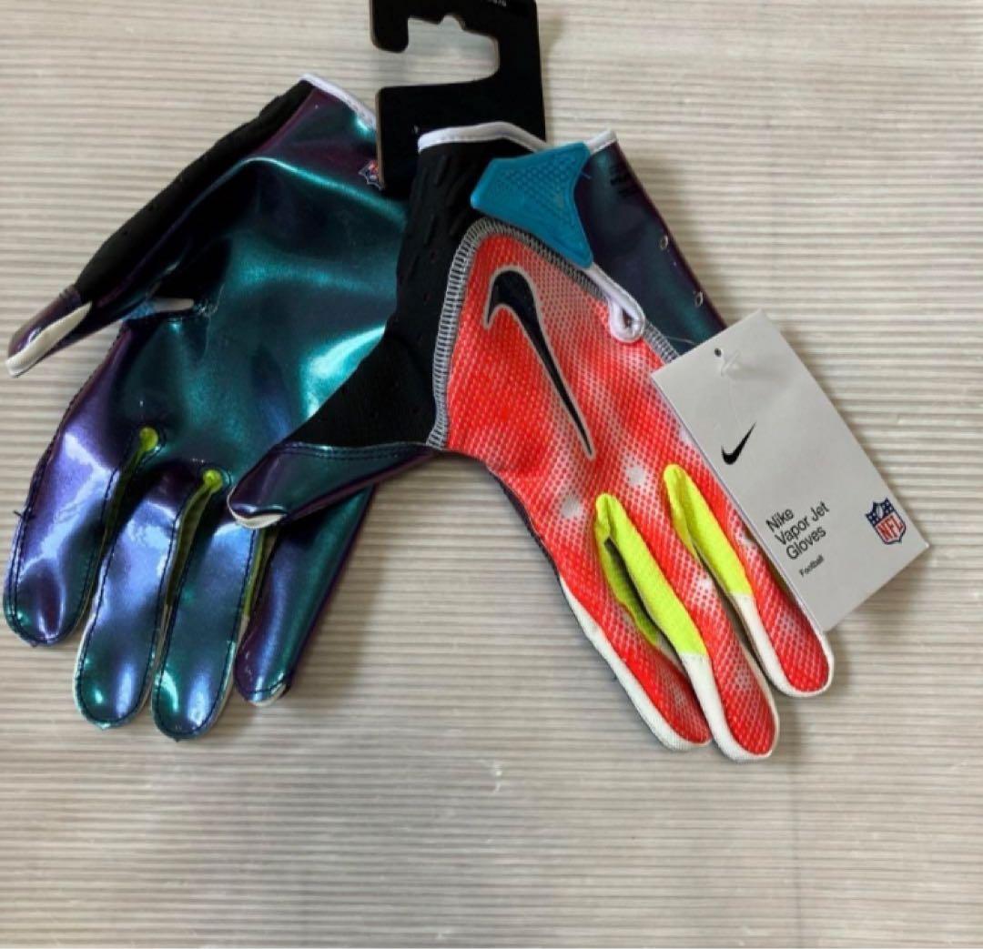 送料無料 新品 NIKE アメリカンフットボール グローブ アダルトL (US)