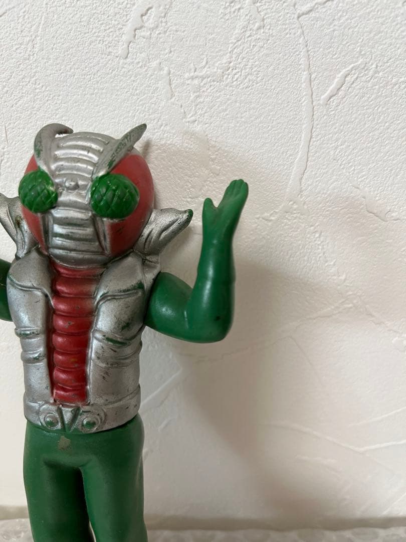 ⚠️当時物・激レア・人気　仮面ライダーV3 パチ　贋作　ミドルソフビ　阿波踊り