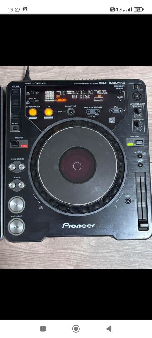 Pioneer CDJ-1000MK3 & MK2 セット
