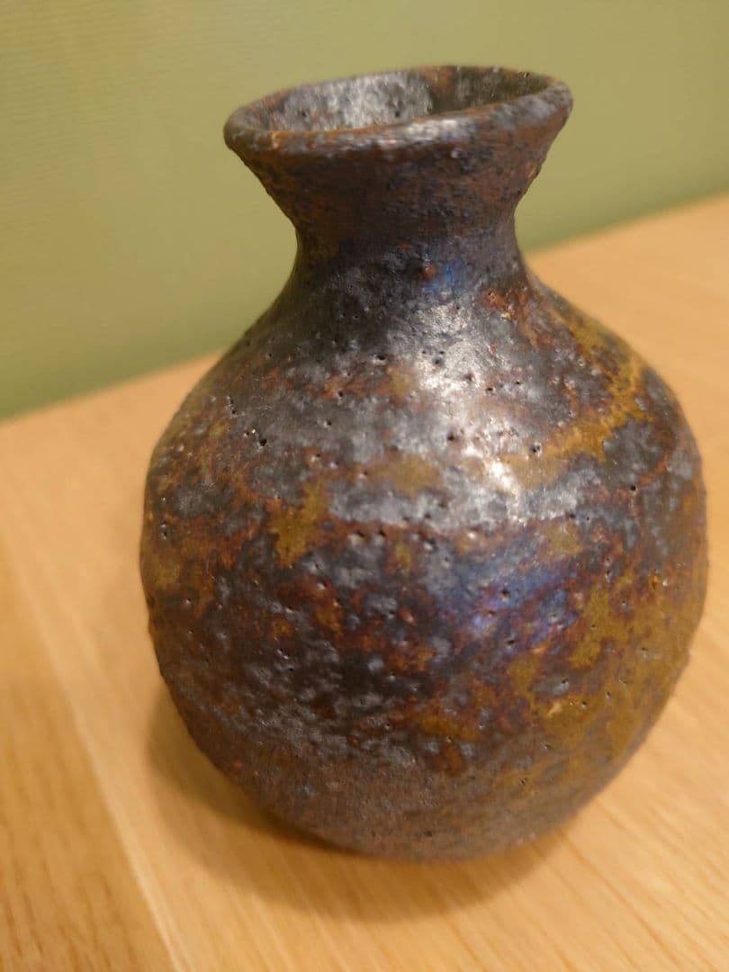灰釉　酒器　花器　一輪挿し