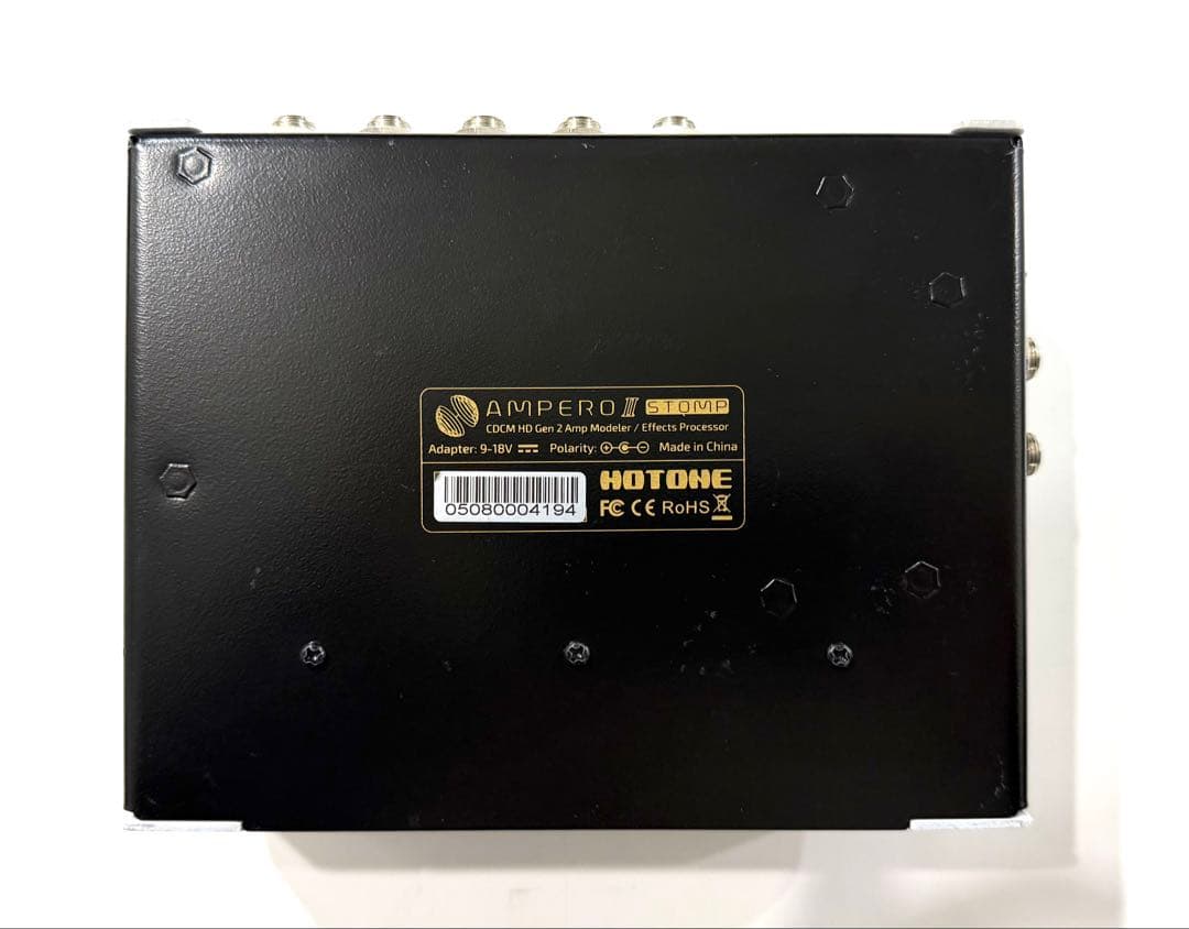 Hotone Ampero II Stomp ギターエフェクター