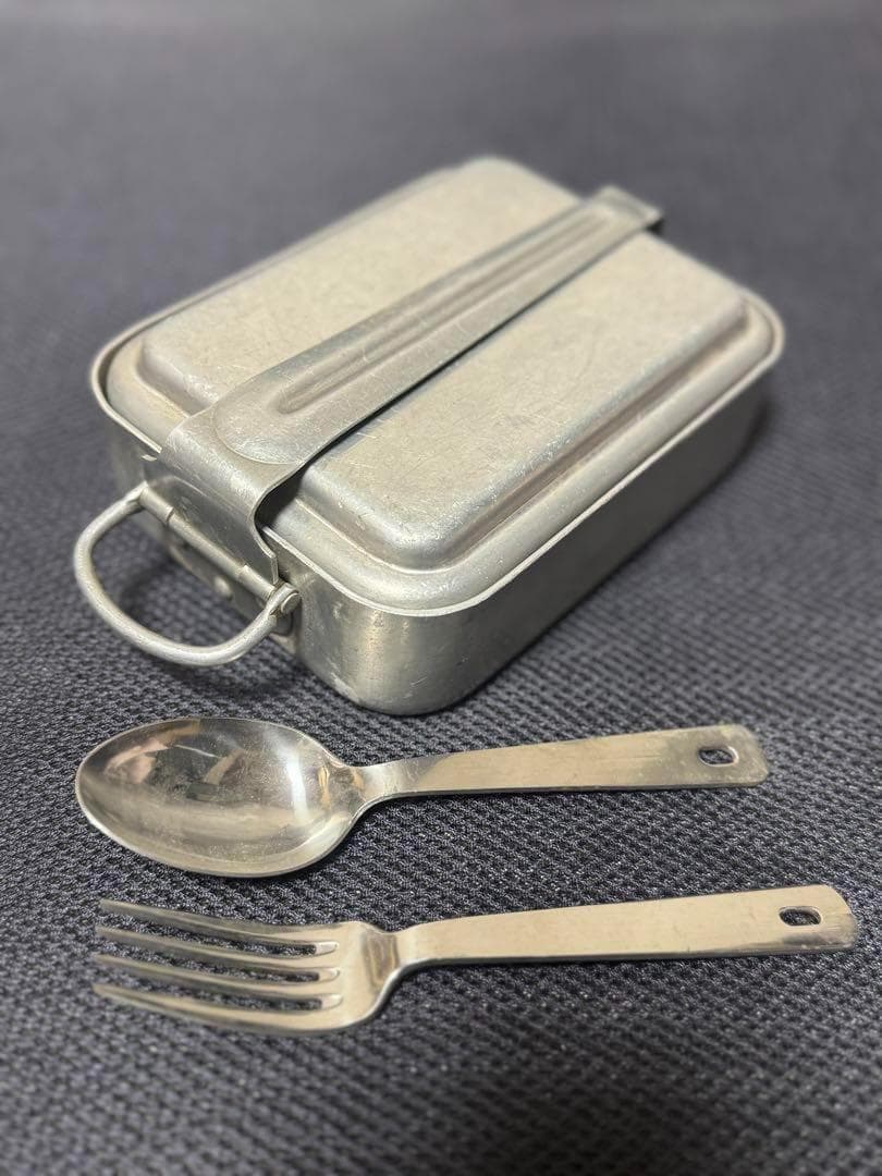 フランス軍 実物 M52 メスキット+カトラリー①