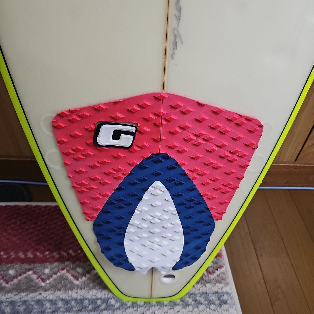 T ショートボード ホワイト/イエロー