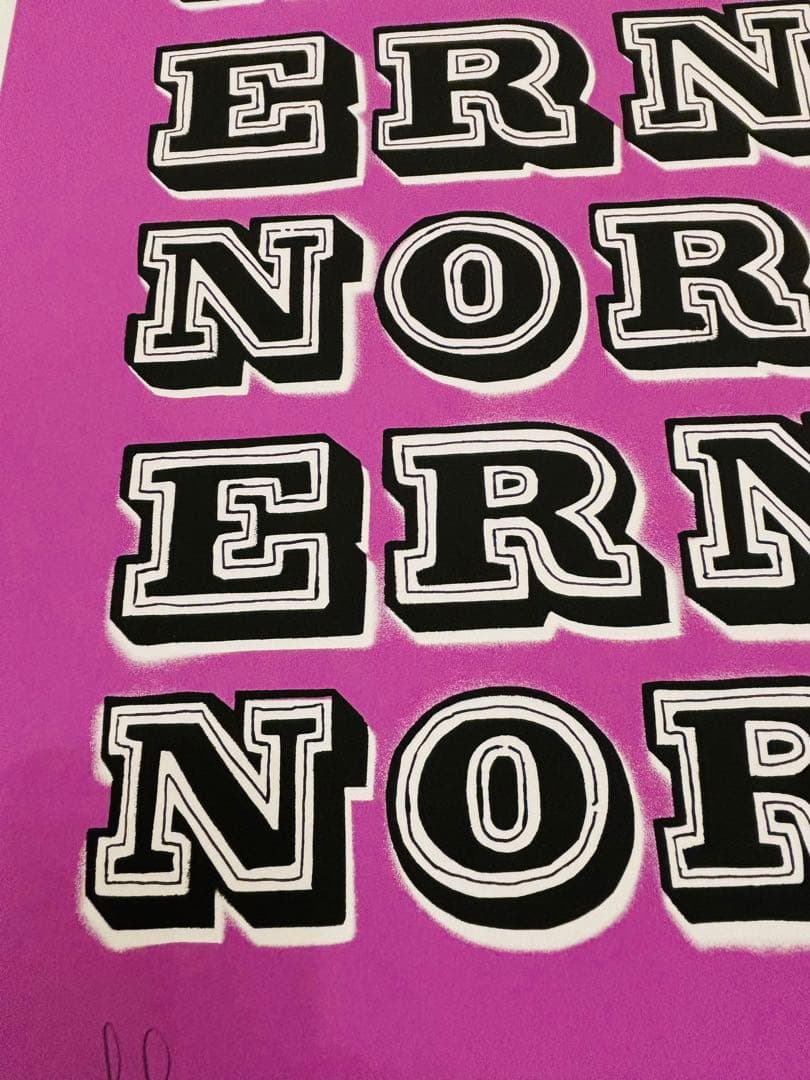 BEN EINE ベンアイン シルクスクリーン アート 限定54部