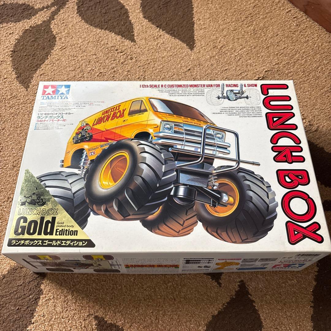 希少　TAMIYA ランチボックス ゴールドエディション