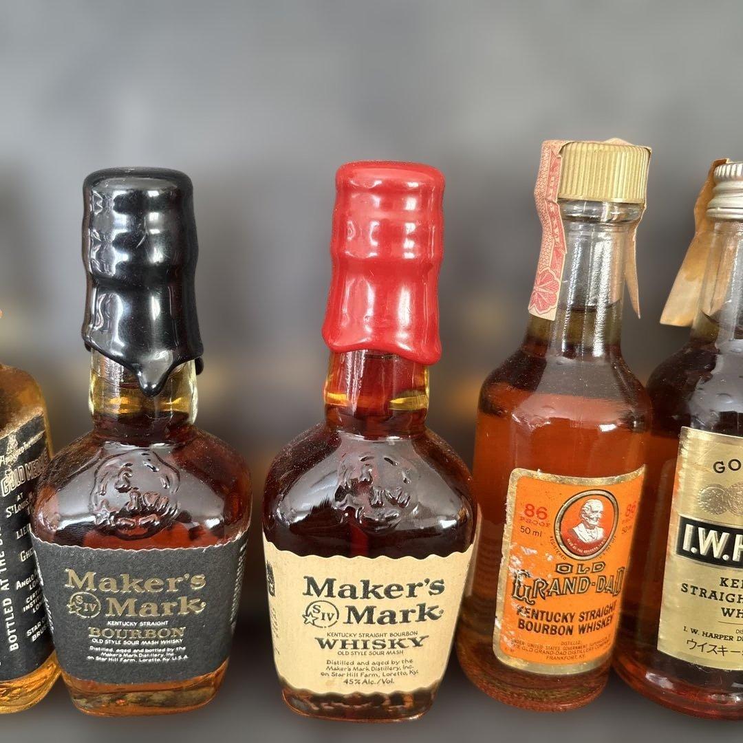 バーボン　ウイスキー メーカーズマーク　黒