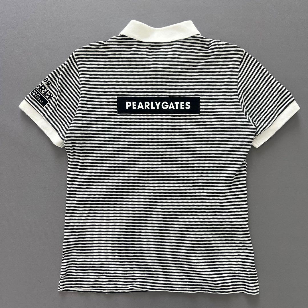 パーリーゲイツ　セットアップ　シャツ　ゴルフ　ハーフパンツ　スマイル　ニコちゃん