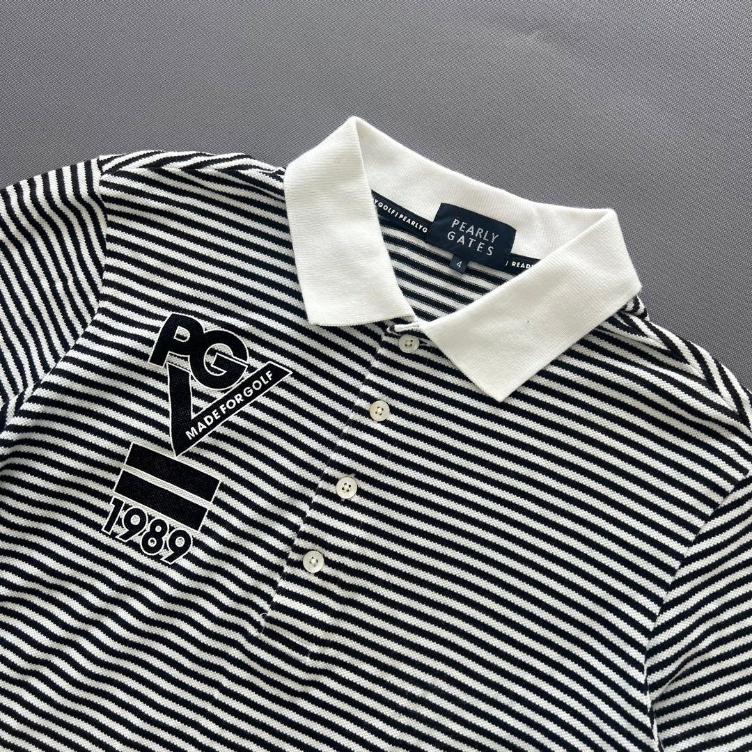 パーリーゲイツ　セットアップ　シャツ　ゴルフ　ハーフパンツ　スマイル　ニコちゃん