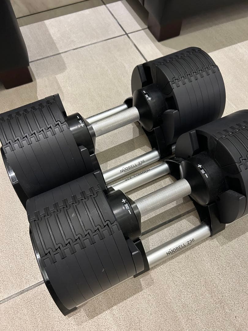 NUOBELL 36kg×2(2kg刻み) 可変式ダンベル