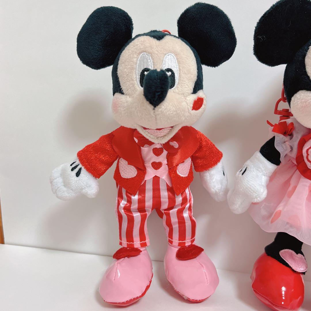 【最終価格】ディズニーストア ミニー ミッキー バレンタイン キーチェーン