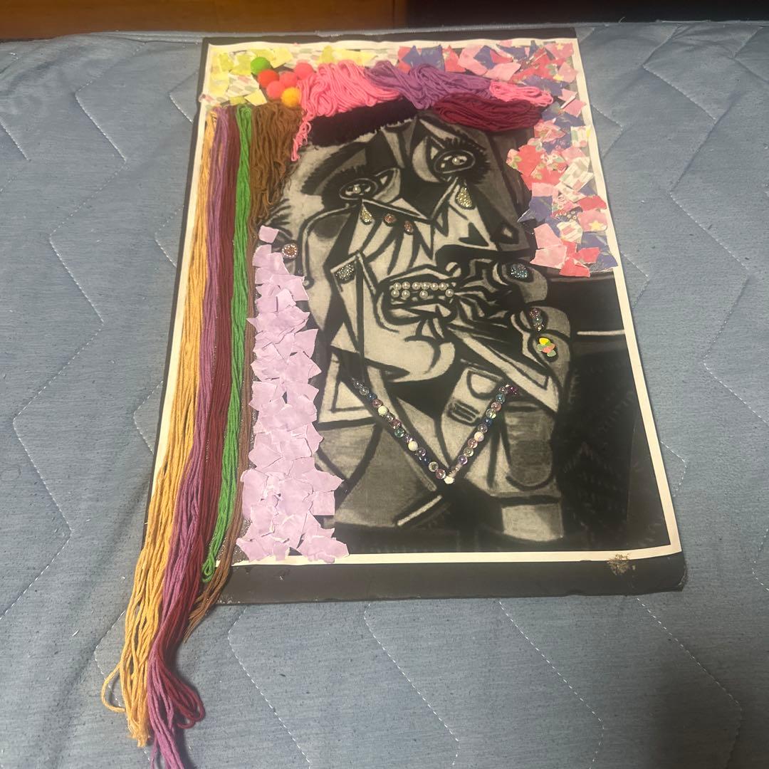 コラージュアート作品