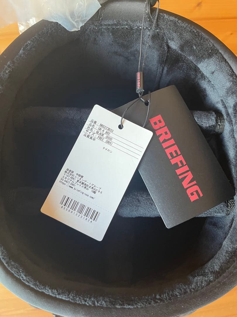 【再再値下げ】ブリーフィング　BRIEFING キャディバッグ　CR-6ブラック