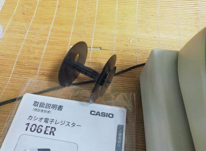 カシオレジスター　106ER　簡単便利特殊　送料込　832011