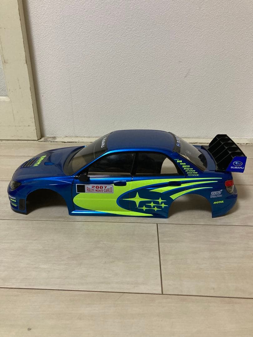 タミヤ　1/10スケールRCボディ スバル インプレッサWRC モンテカルロ07