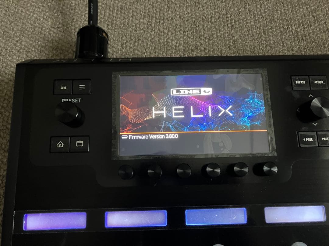 （美品）LINE6 Helix Floor + VAN HALEN プリセット付