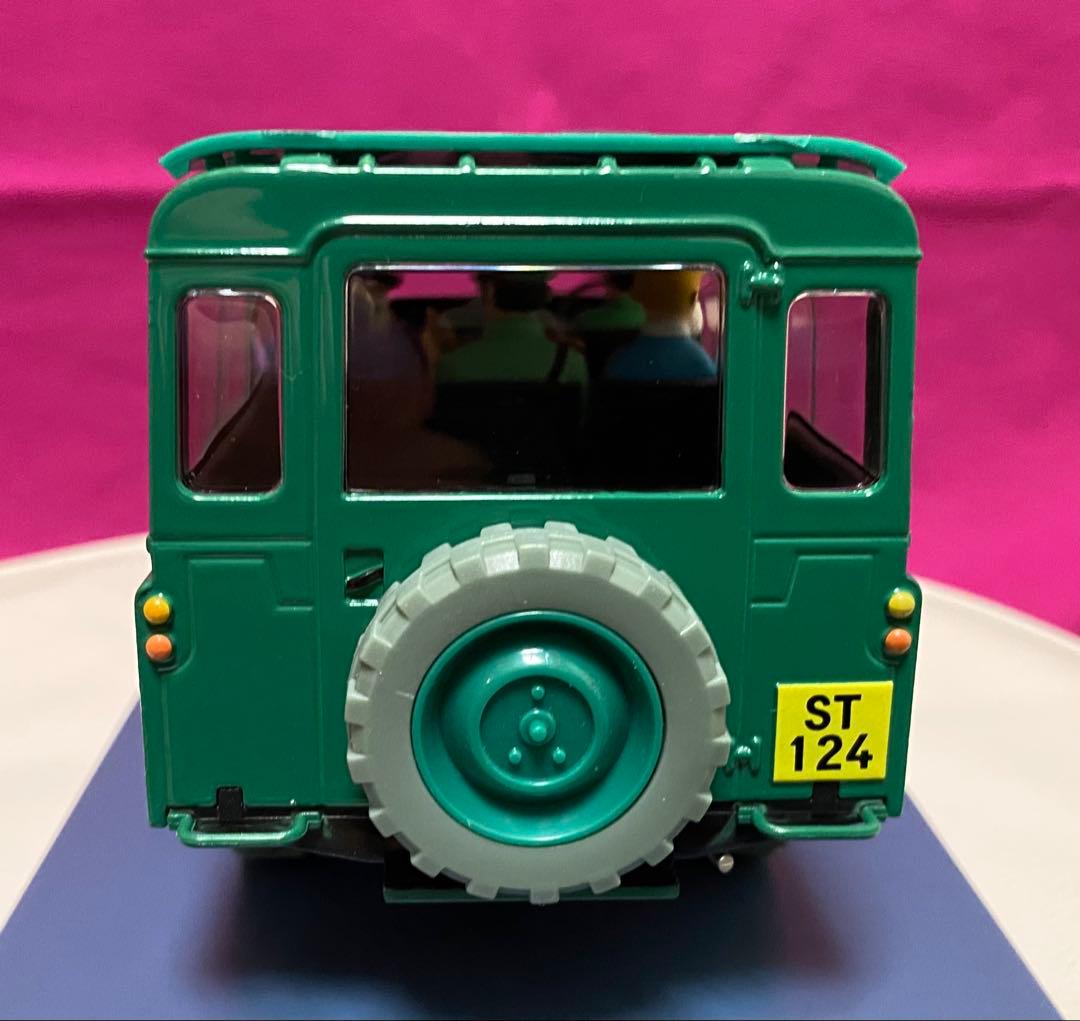 【タンタンTintinの車 LAND-ROVER ランドローバー 1/24】