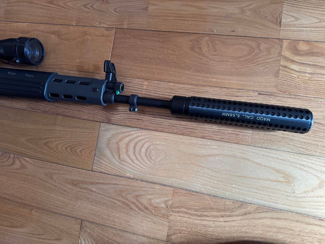 マルイ　89式　小銃 5.56mm 電動ガン　充電器、スコープ、サイレンサー付き