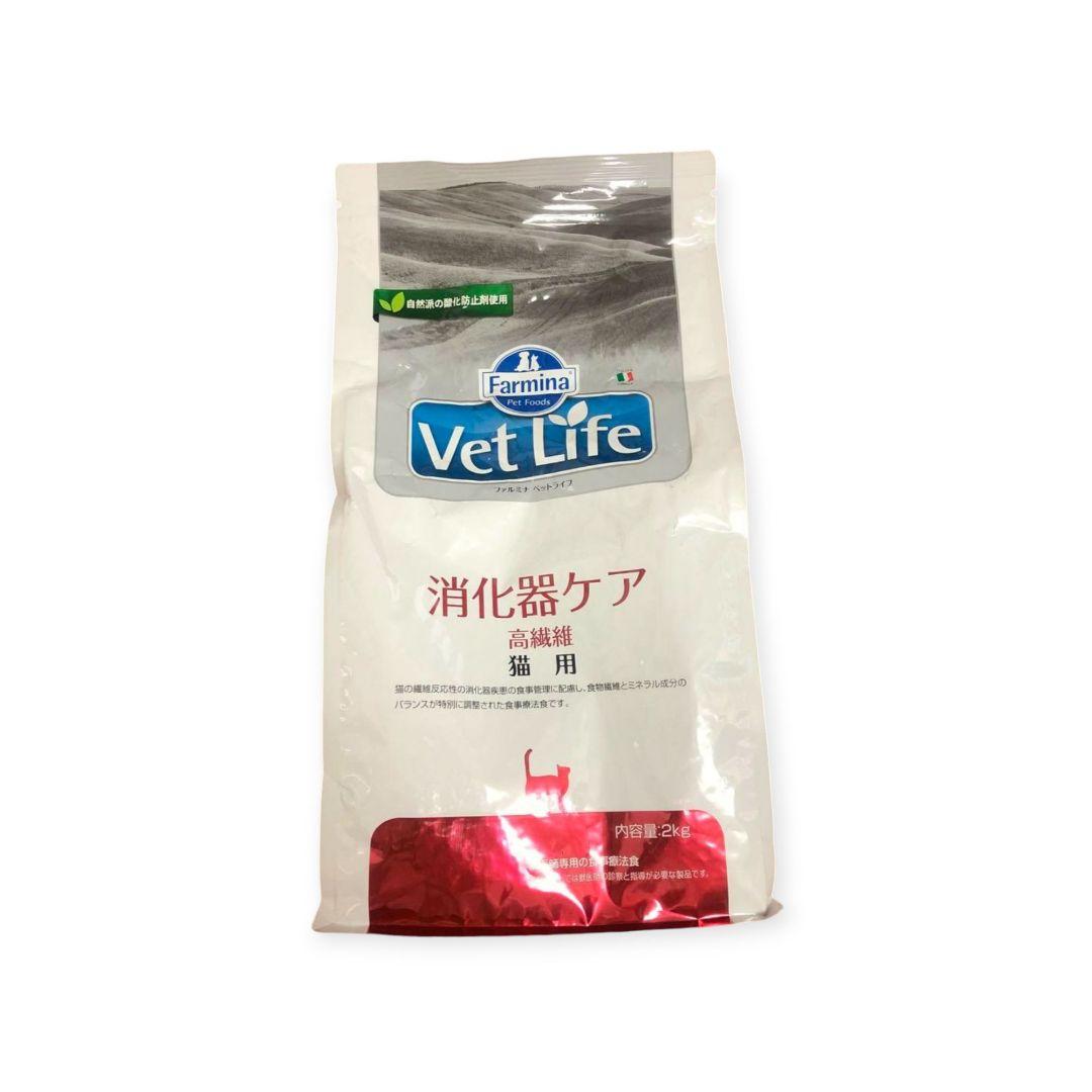 26.08 ファルミナ ベットライフ 猫用 消化器ケア 高繊維 2kg