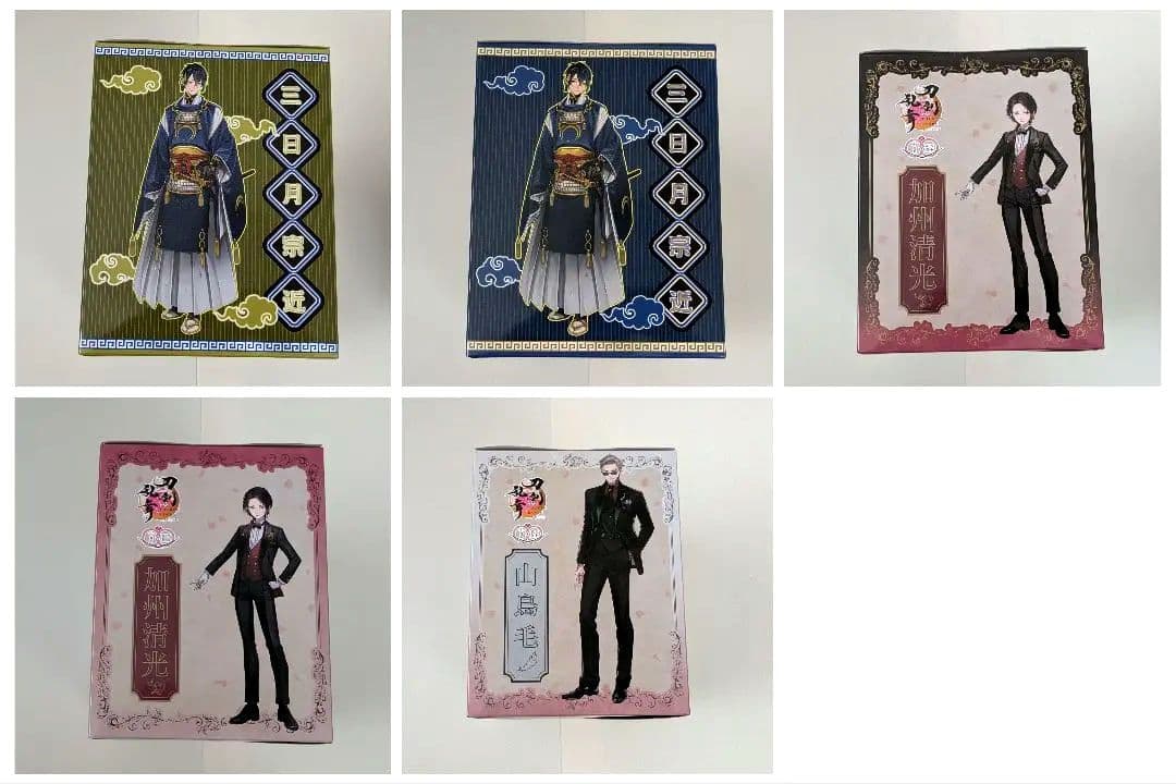 刀剣乱舞 ぬーどるストッパー フィギュア 加州清光 三日月宗近 山鳥毛