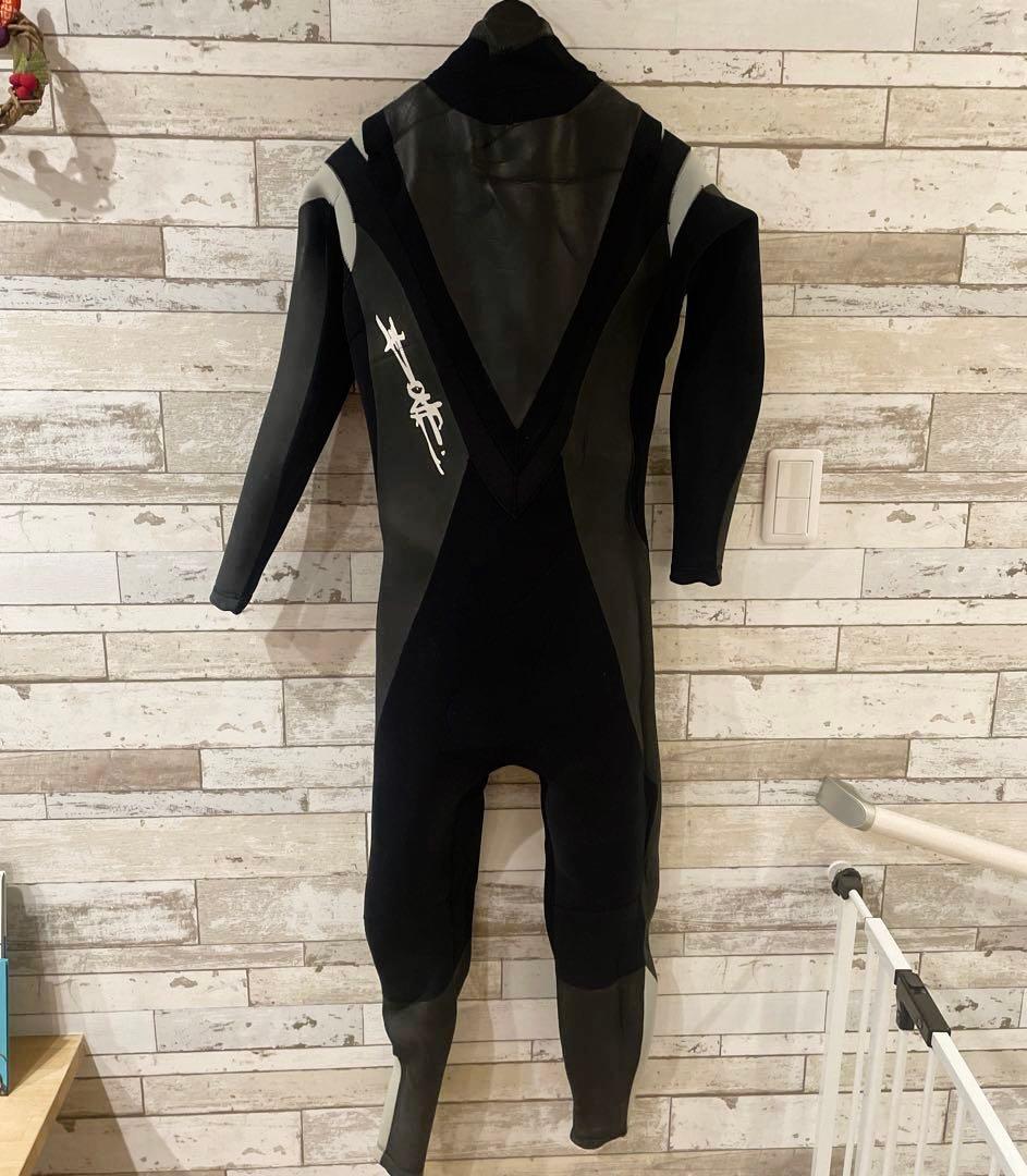 【DOVE 165cm 62kg】メンズ M程度 セミドライ 5/3ミリ 裏起毛