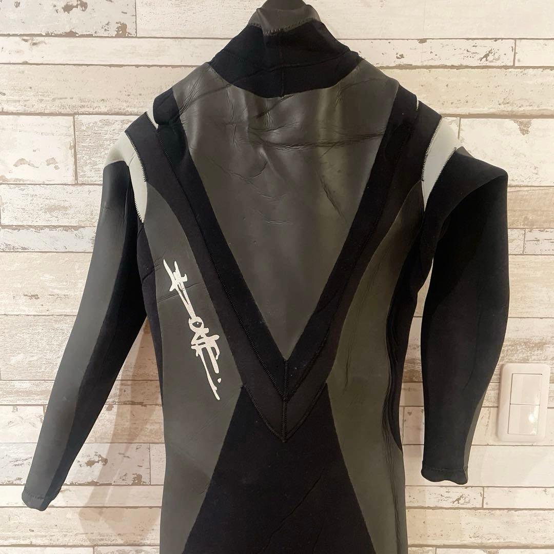 【DOVE 165cm 62kg】メンズ M程度 セミドライ 5/3ミリ 裏起毛