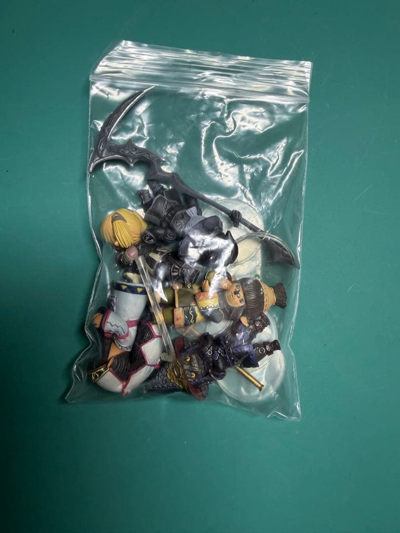 ファイナルファンタジーXI　タルタル トレーディングアーツミニ　5体コンプリート