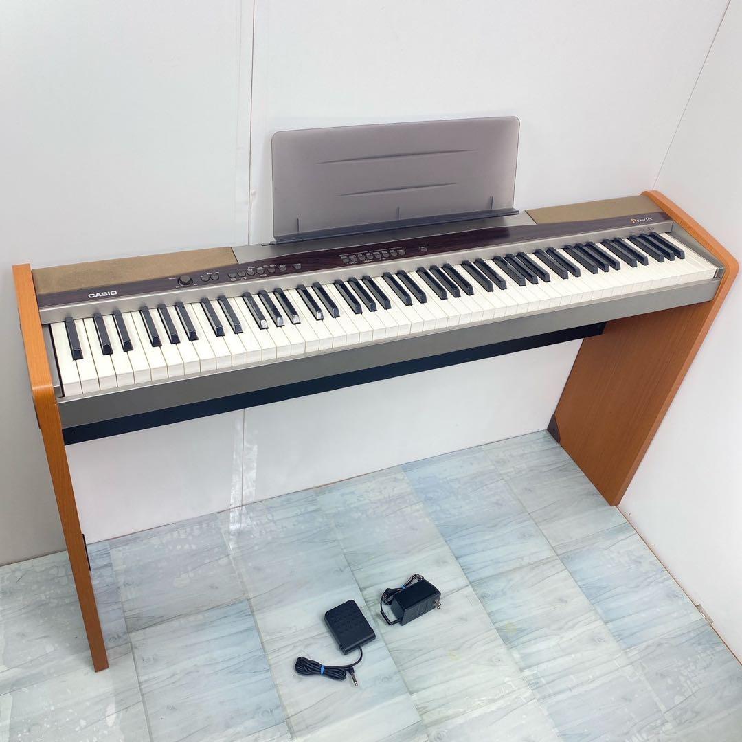 送料無料 カシオ 電子ピアノ PriviA PX-110 純正スタンド付き
