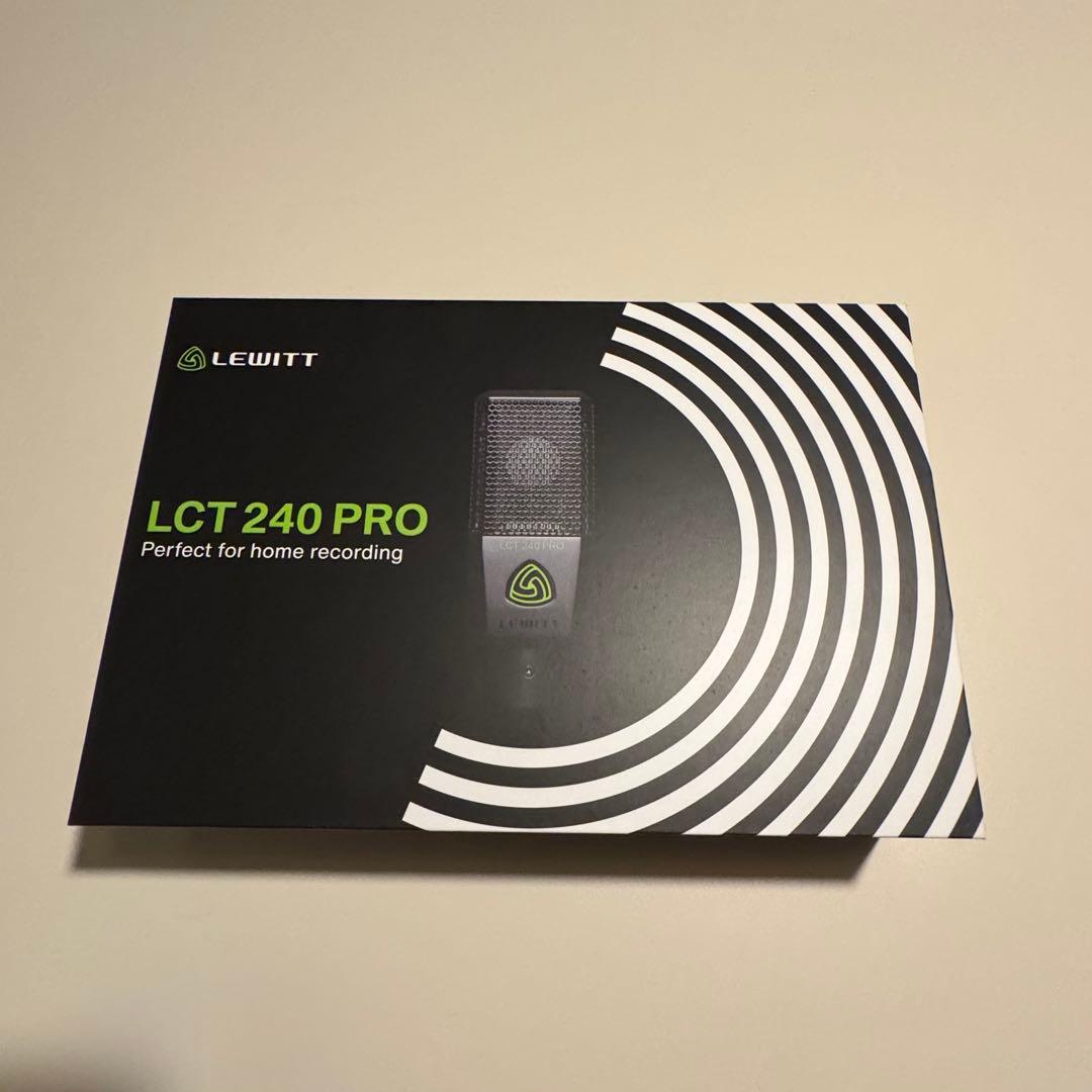 にゃあこLEWITT LCT 240 PRO blackコンデンサーマイク