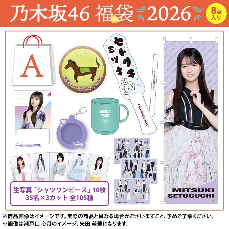 乃木坂46 井上和Cセット池田瑛紗CセットとAから4品