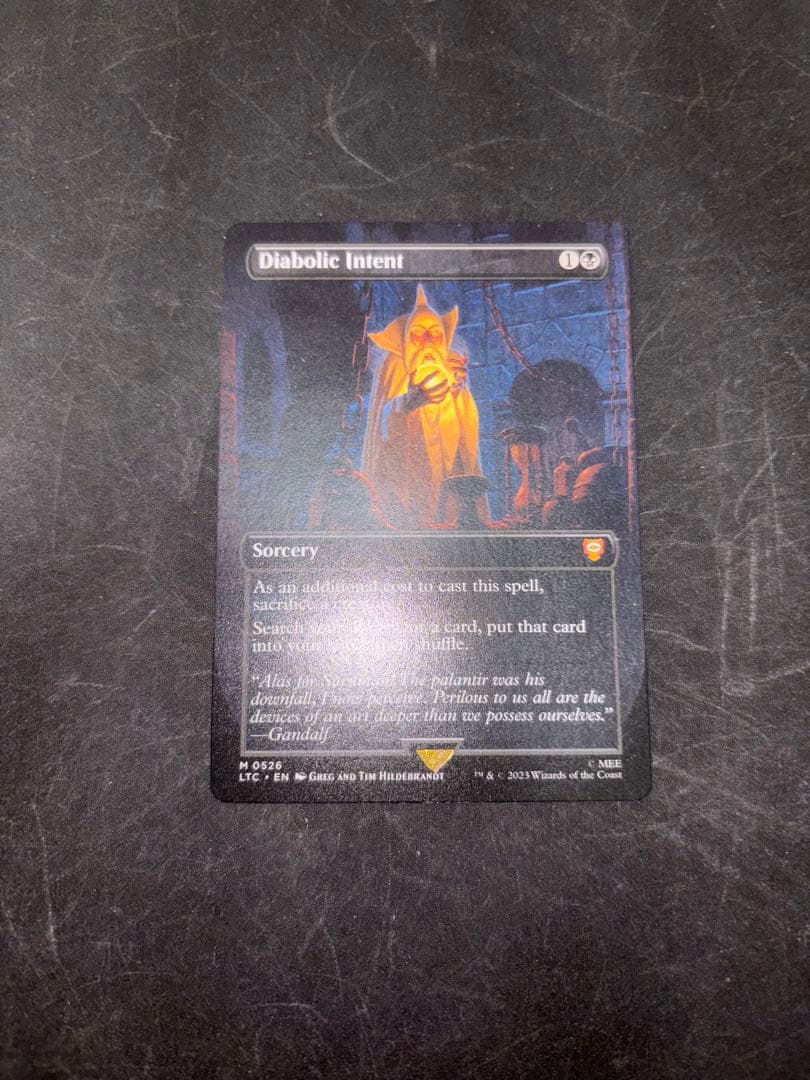 MTG 悪魔の意図 英語