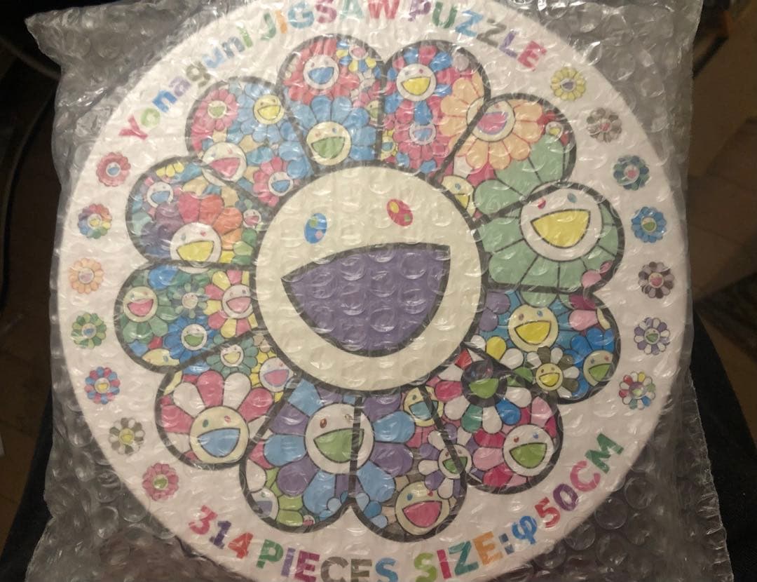 村上隆　フラワー型　お花　ジグソーパズル　カイカイキキ