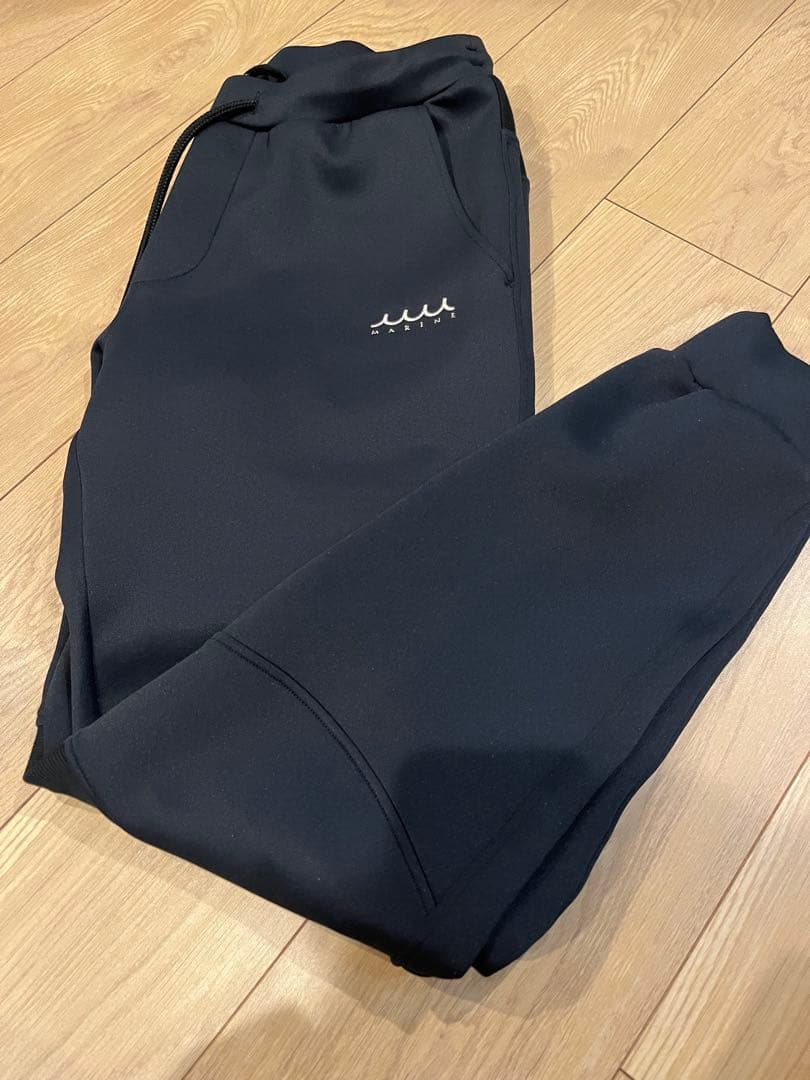 【新品未使用】muta MARINE ゴルフ セットアップ 黒 5 M オシャレ