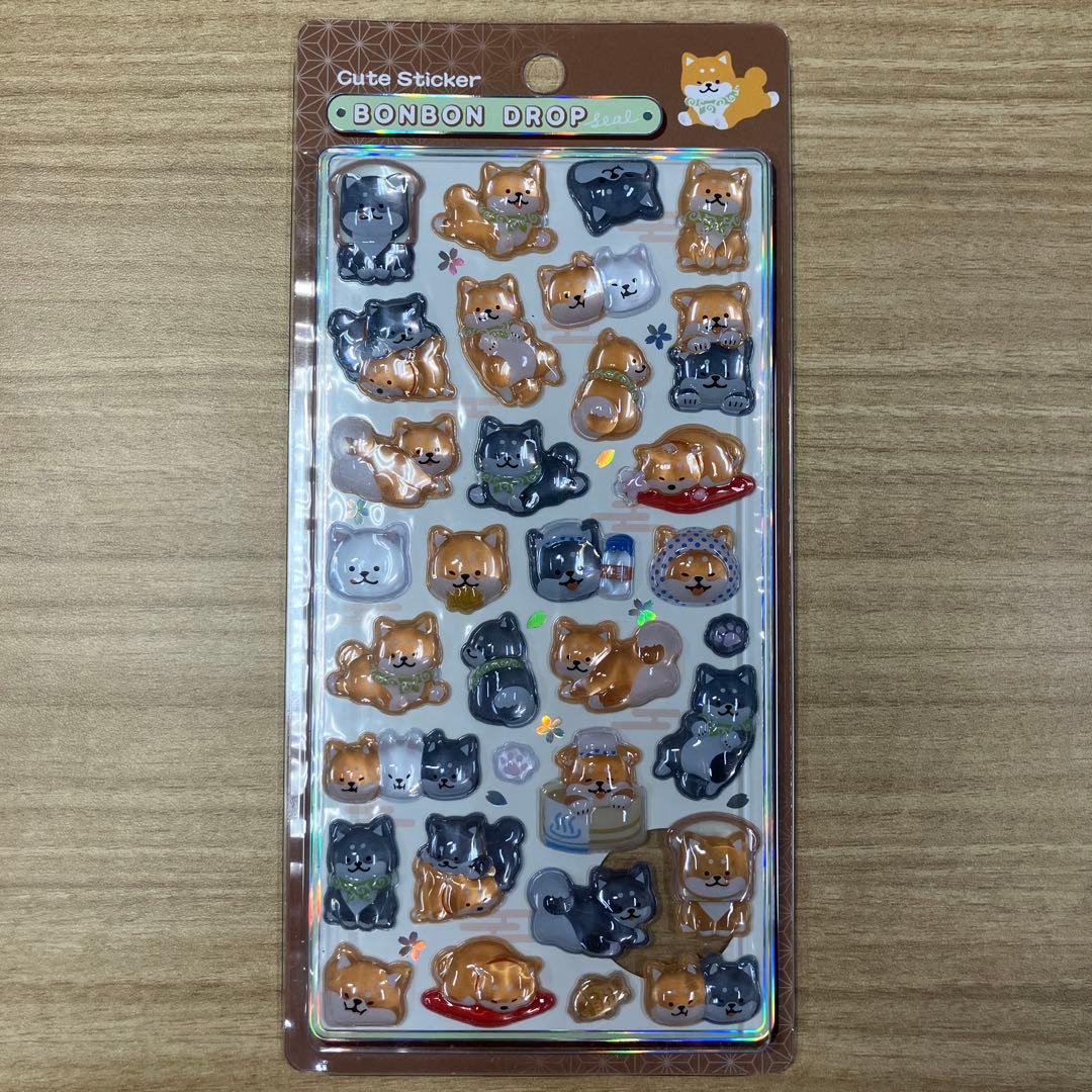 ボンボンドロップシール　新作　和柄　第二弾　8枚コンプリートセット　正規品