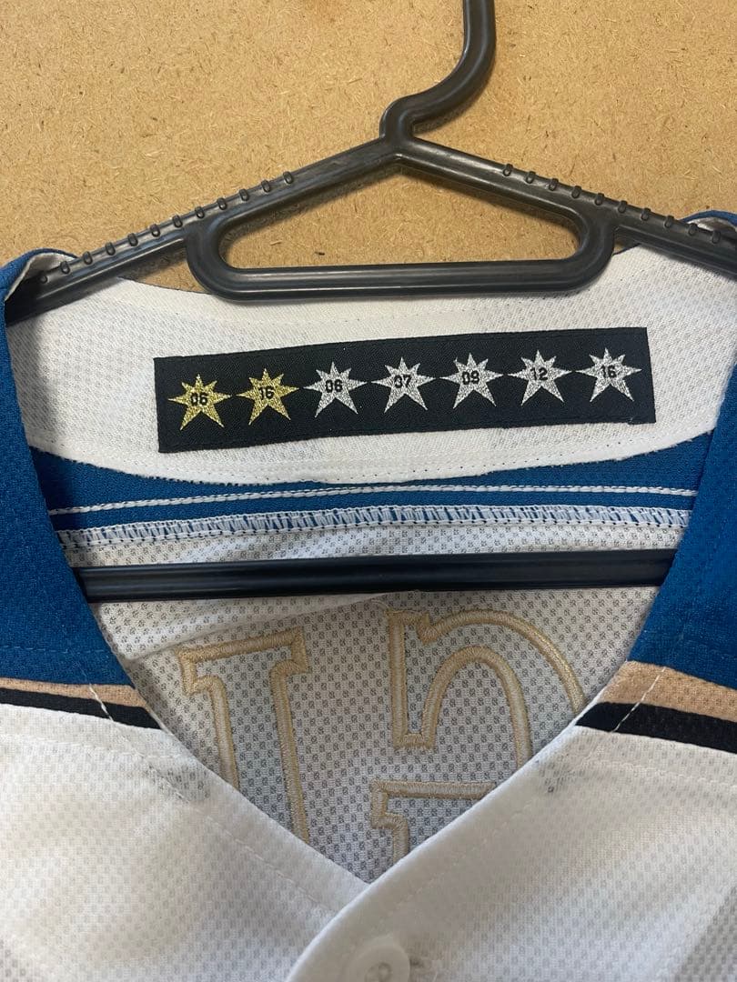 北海道日本ハムファイターズ　杉谷拳士選手　実使用サイン入りユニフォーム