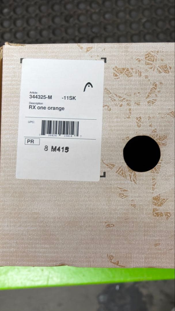 headビンディング バインディング RX one オレンジ M