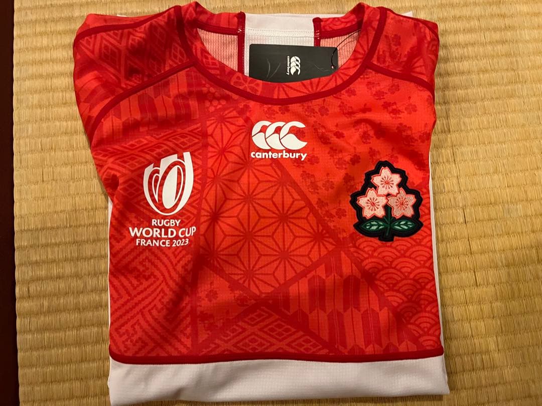 激レア選手支給新品　ラグビー日本代表　2023フランスワールドカップ　TシャツＬ