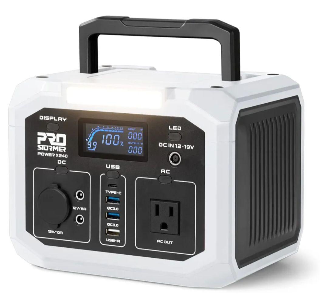 Prostormer ポータブル電源 バックアップ電源 240W 大容量 新品