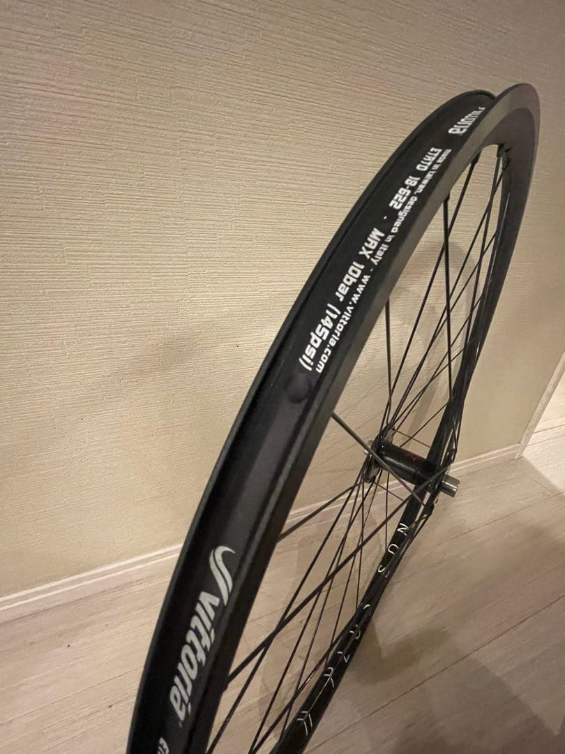 前後セット　H PLUS SON リム　フィルウッドハブ　完組ピストホイール