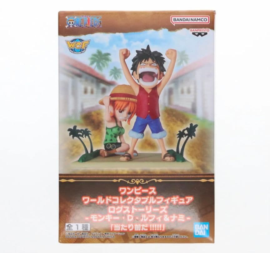 ワンピース ワールドコレクタブルフィギュア ログストーリーズ　ルフィ&ナミ　他②