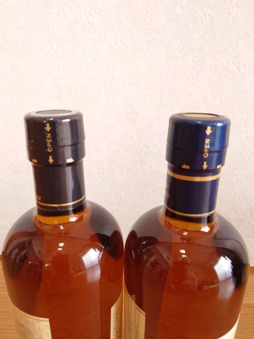 ①ニッカウィスキー　竹鶴ピュアモルト700ml 　余市シングルモルト700ml