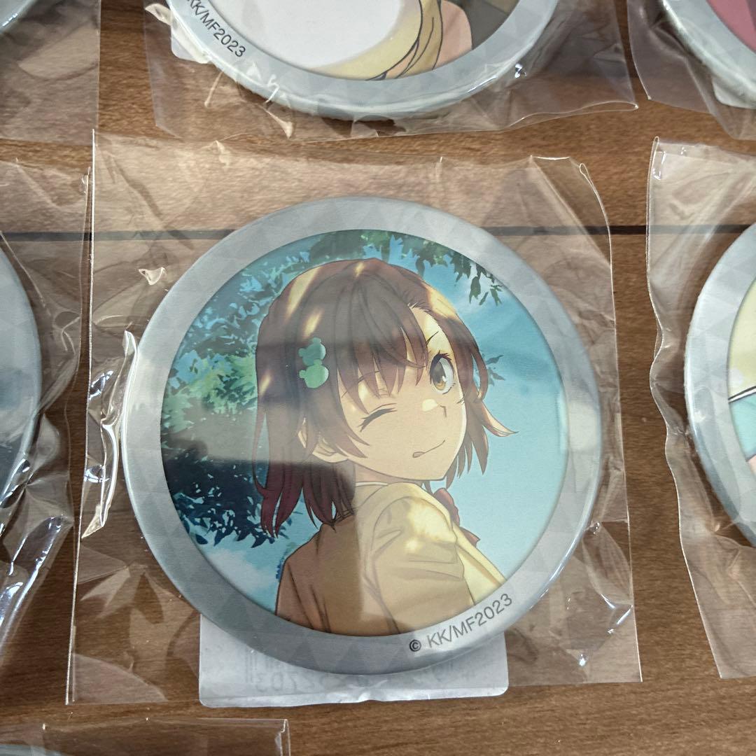 とある科学の超電磁砲　くじ引き堂d賞缶バッジ9点セット