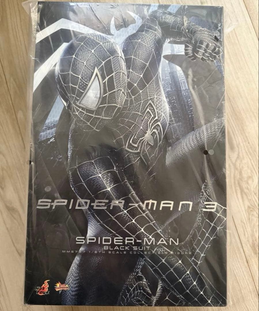 新品未開封　ホットトイズ　スパイダーマン　ブラックスーツ　通常版