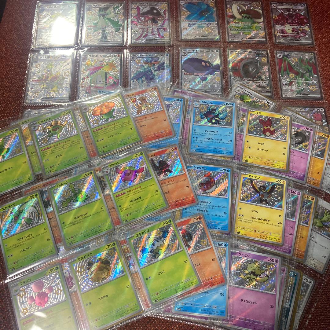 シャイニートレジャー　色違い　コンプリート SSR　S　ファイル無し